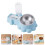 One Set Multi-Function Feeding Bowl With Water Dispenser For Cats 4