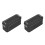 2Pcs Rectangular Metal Tin With Lid For Cookies Candy Snacks Storage 6