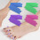 100Pcs Sponge Nail Finger Toe Separators For Manicure Pedicure 11