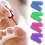 100Pcs Sponge Nail Finger Toe Separators For Manicure Pedicure 7