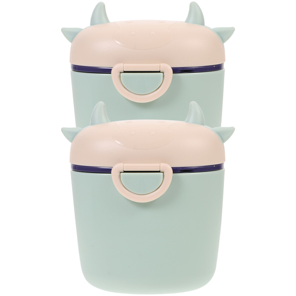 4 Pcs Baby Formula Dispenser Portable Milk Powder Container For Travel Light Ohphcall