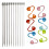 61 Pcs Knitting Tools Set With Single Pointed Needles And Marker 1