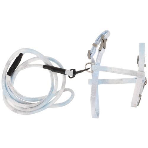 Elegant Bowtie Cat Harness Vest With Adjustable Leash Set 2
