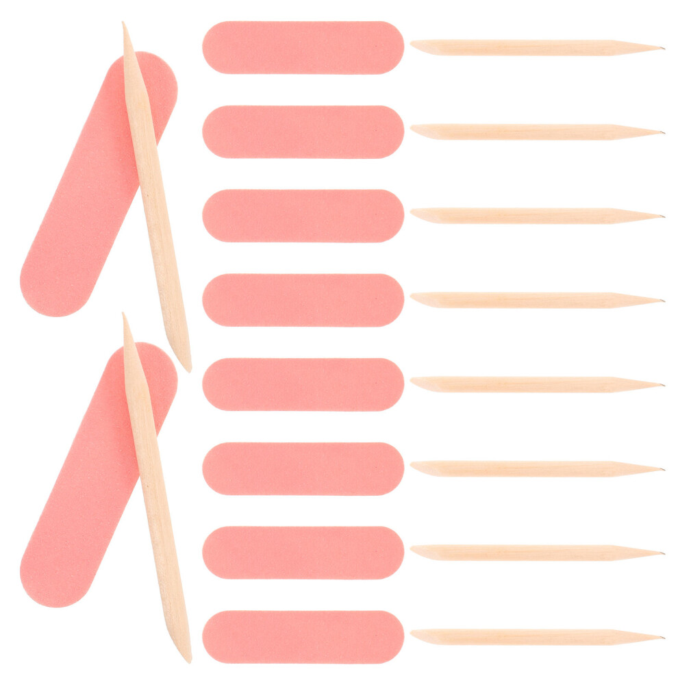 Ohphcall 250 Pcs Professional Nail File And Buffer Set For Natural Nails Care