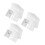 30 Pcs Clear Waterproof Reusable 16K Book Covers For Students 8