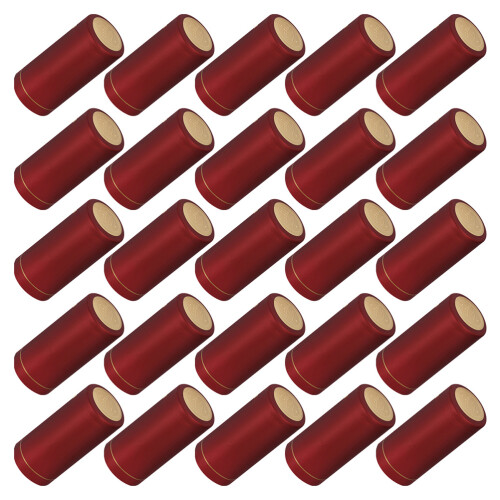 200 Pcs Plastic Heat Shrink Sealed Covers 1