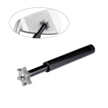 Club Groove Sharpener Re-Grooving Cleaning Tool With 6 Cutters Black