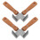 16Pcs Metal Log Wood Hand Tool for Efficient Tree Bark Removal 2
