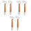 6 Pcs Wood Wallpaper Seam Roller For Internal External Corners 4