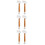 6 Pcs Wood Wallpaper Seam Roller For Internal External Corners 9