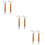 6 Pcs Wood Wallpaper Seam Roller For Internal External Corners 10