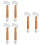 6 Pcs Wood Wallpaper Seam Roller For Internal External Corners 8