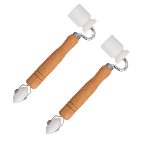 6 Pcs Wood Wallpaper Seam Roller For Internal External Corners 1