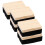 5Pcs Wooden Blackboard Erasers For Chalkboard White Board 11
