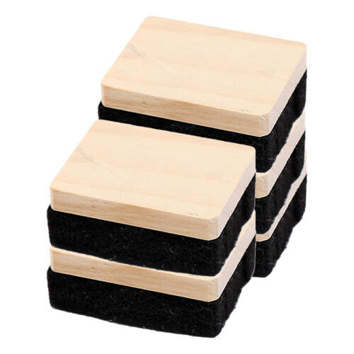 5Pcs Wooden Blackboard Erasers For Chalkboard White Board 2