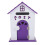 1Pc Wall Mount Mailbox Small House Post Box For Home School 2