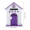 1Pc Wall Mount Mailbox Small House Post Box For Home School 3
