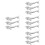 12 Pcs Dog Shape Spoon Rest Multifunctional Chopsticks Holder 8