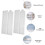 2St Silicone Doorplate Mold DIY Voor Decoratieve Epoxy 7