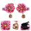 2 fermagli giapponesi per , accessorio decorativo per 4