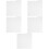 5Pcs Practical Transparent Record Classification Dividers for Home 9