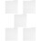 5Pcs Practical Transparent Record Classification Dividers for Home 10