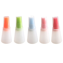 3 Sets 5Pcs 70Ml Silicone Oil Bottle Brushes Bbq Baking Tools