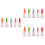 3 Sets 5Pcs 70Ml Silicone Oil Bottle Brushes Bbq Baking Tools 6