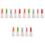 3 Sets 5Pcs 70Ml Silicone Oil Bottle Brushes Bbq Baking Tools 3