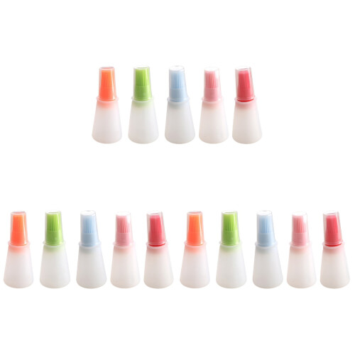 3 Sets 5Pcs 70Ml Silicone Oil Bottle Brushes Bbq Baking Tools 1