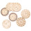 8 unidades 45 mm decorações redondas com de relógio 7