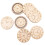 8 unidades 45 mm decorações redondas com de relógio 10