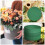 6 blocos redondos de espuma floral para flores secas e 8
