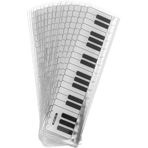 régua de de piano 15 unid plástico crianças aula