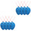8 Pcs Children's Plastic 6-Hole Ocarina Instrument 5