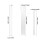 conjunto de 20 com frasco (1,6 x 175 / 1,6 x 150 mm) 2