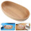 5Pcs Wood Boat Serving Tray For Fruit Nuts Snacks 11