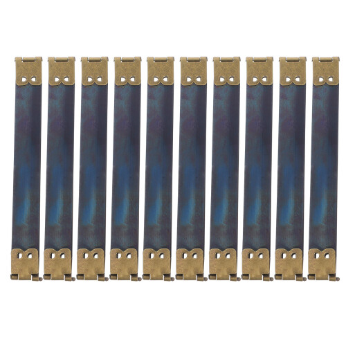 10 unid. 12 cm metal com e dobradiças - verde