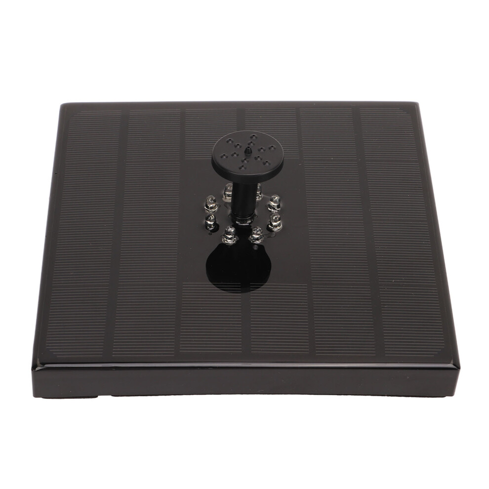 Solar Fountain Pump With Led Light, 4W, 8 Nozzles, 165X165x128.5mm 5001351965104
