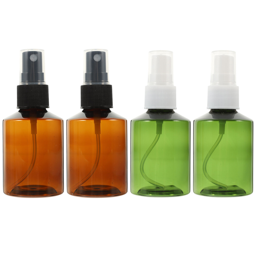 Happyyami 16 Pcs Small Refillable Plastic Spray Bottles For Liquid
