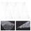 Transparent Popcorn Cone Bags With Twist Ties Multi-Function Treat 11