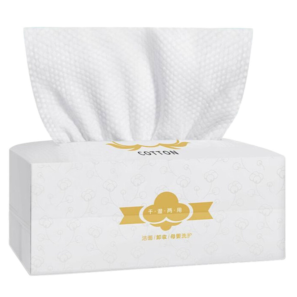 Happyyami 3 Packs 80Pcs Disposable Washcloth Pure Cotton Facial