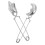 2Stk Langgriff Teefilter Aus Silberner Teeblattzange 7