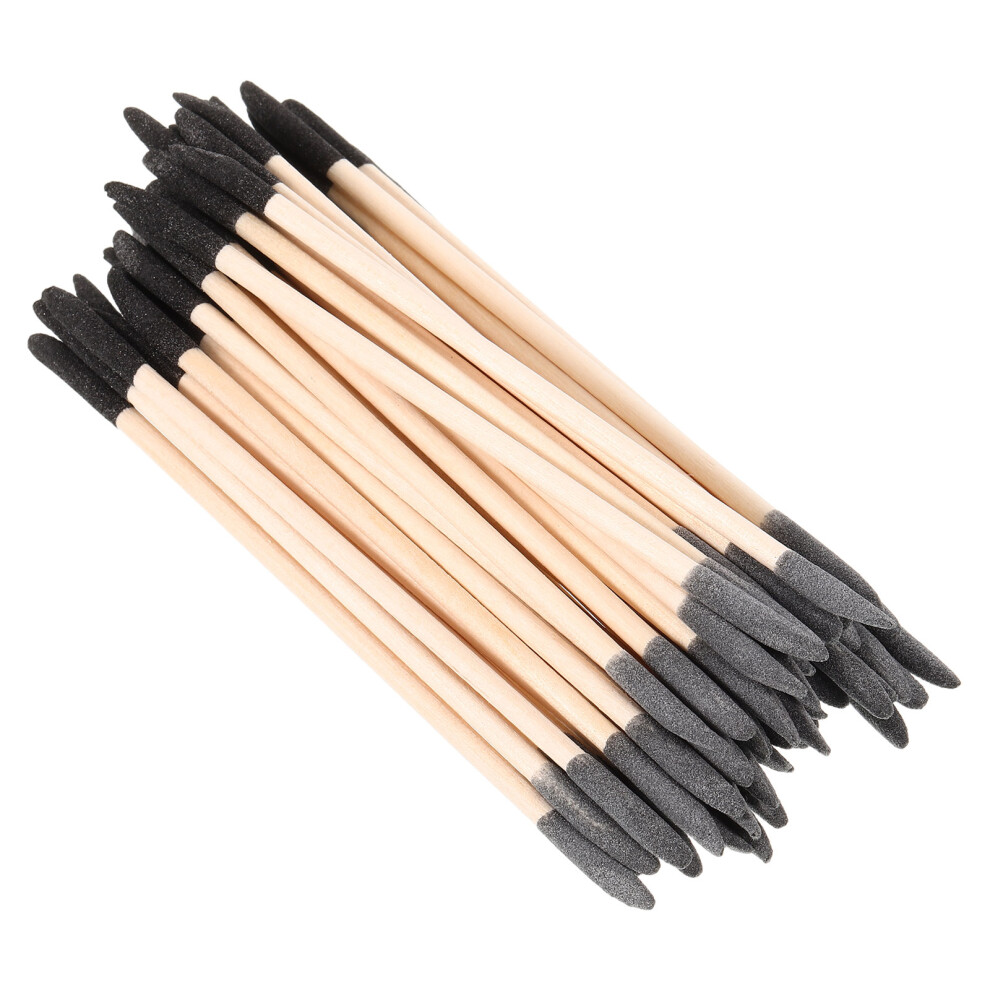 Villcase 200 Pcs Double Ended Nail Sanding Sticks With Grits Cuticle Pusher