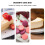 6St Transparente Cake Roll Verpackungsbox Mit Tablett 7