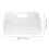 6St Transparente Cake Roll Verpackungsbox Mit Tablett 6