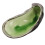 Keramikplatte Oyster Shell Sushiplatte Servierplatte 7