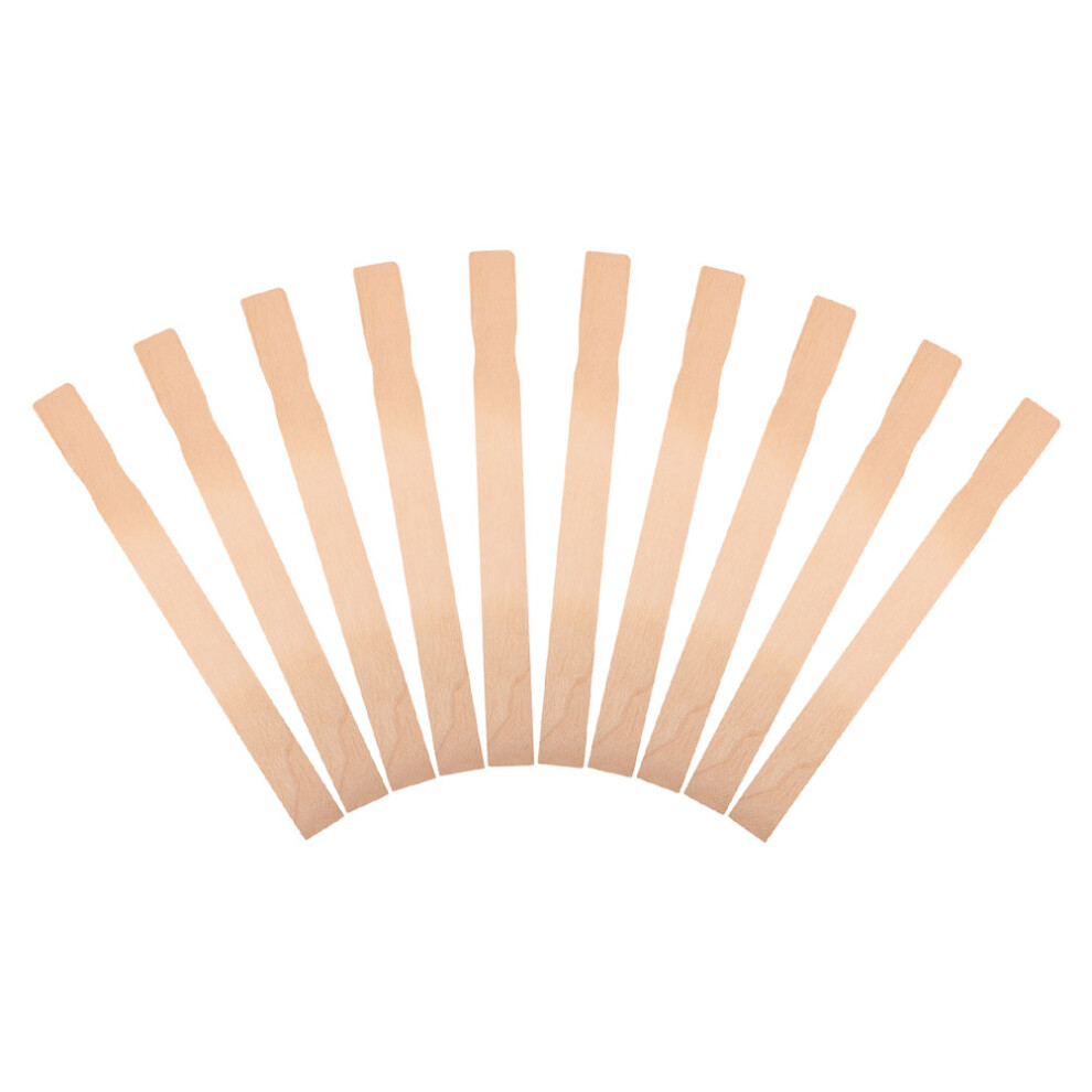50 Pcs Hardwood Paint Stirrers For Diy Craft Epoxy Resin Projects 032510868580