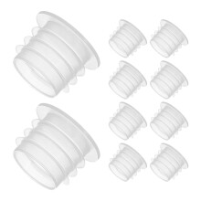 100Stk Stopper Transparent Mit Zugring Für Weinflaschen