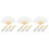 12 Sets Folding Bamboo Fan Frame Japanese Style Diy Kit 6